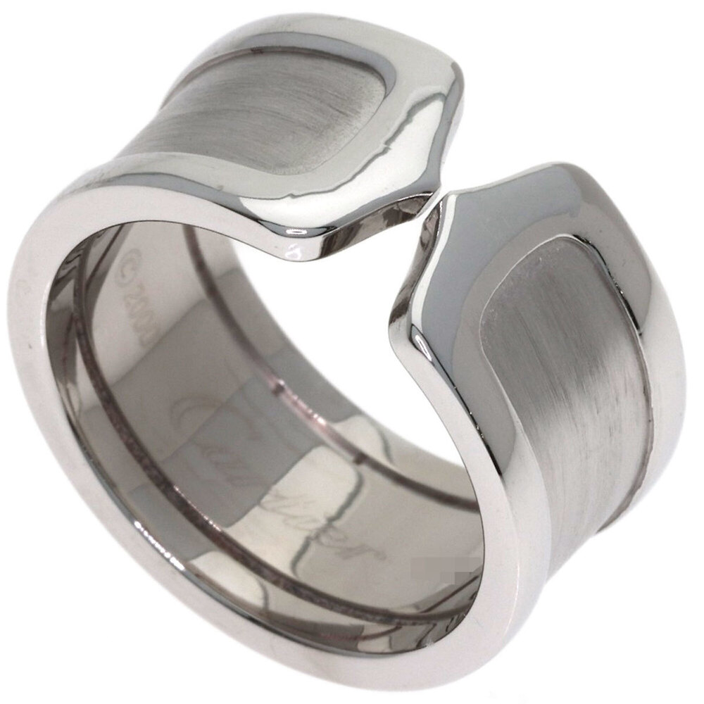 Cartier C2 Ring LM #54 Ring, 18K White Gold, Women's, CARTIER